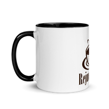 Load image into Gallery viewer, White Ceramic Mug with Color Inside