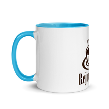 Load image into Gallery viewer, White Ceramic Mug with Color Inside