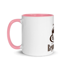 Load image into Gallery viewer, White Ceramic Mug with Color Inside
