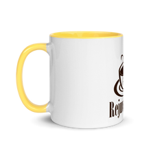 Load image into Gallery viewer, White Ceramic Mug with Color Inside